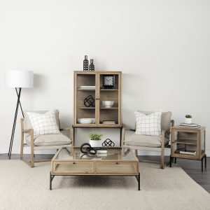 Brayden Accent Chair-Beige