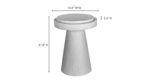 Book Accent Table- white (6)