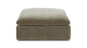 Clay Ottoman Performance Fabric- Desert Sage