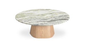 Evelyn Coffee Table-Green Marble