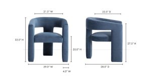 Elo Chair- Blue