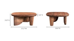 Era Small Coffee Table- Natural