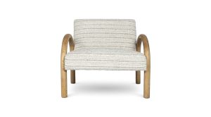 Eros Chair – Chalk Stripe