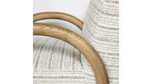 Eros Chair – Chalk Stripe