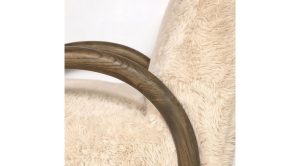 Eros Chair - Shaggy Sand (5)