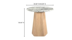 Evelyn Accent Table- Green Onyx (1)