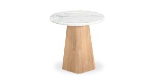 Evelyn Accent Table- White (3)