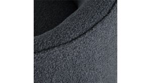 Evita Swivel Chair - Slate Boucle (5)