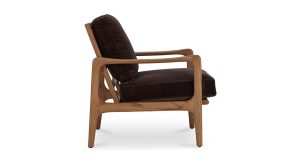 Fearne Accent Chair- Dark Brown