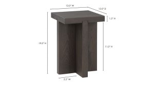 Folke Side Table- Dark Brown (6)