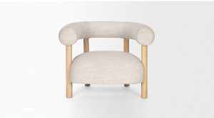 Gianna Accent Chair Oatmeal