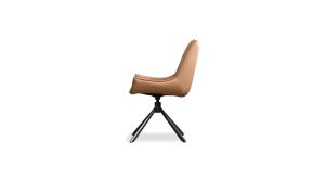 Sofia Swivel Dining Chair Beige