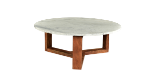 Jinxx Coffee Table-White Marble