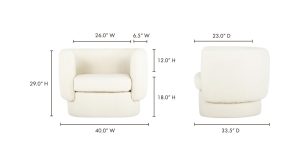 Koba Chair- White