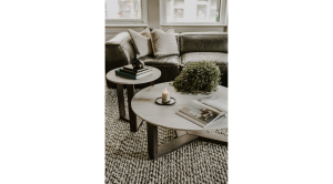 Jinxx Coffee Table-Grey Marble