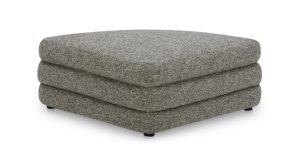 Lowtide Curved Ottoman- Stone (1)