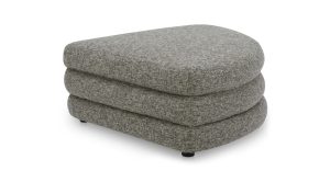 Lowtide Curved Ottoman- Stone (2)