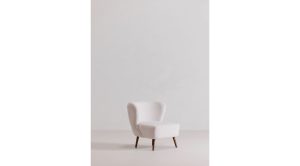 Margot Accent Chair Vegan Shearling