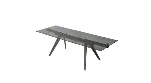 Noire Double Extension Dining Table