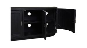 Nicola Media Cabinet- Black (11)