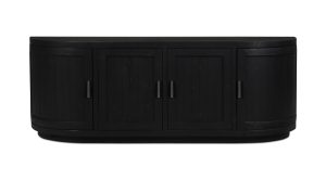 Nicola Media Cabinet- Black