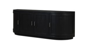 Nicola Media Cabinet- Black (9)