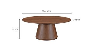 Otago Coffee Table- Walnut (7)