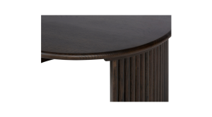 PENNY COFFEE TABLE SMALL DARK BROWN