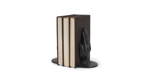 Praying Hands Bookends Bronze