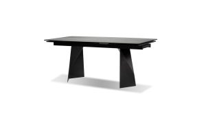 Prism Double Extension Dining Table Grey