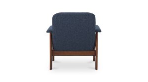 Parker Lounge Chair- Dark Blue