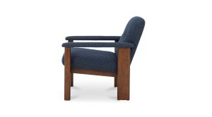 Parker Lounge Chair- Dark Blue