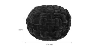 Pj Velvet Pouf