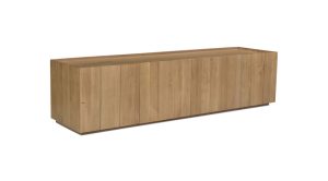 Plank Media Cabinet Natural