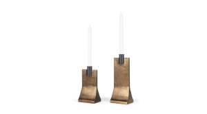 Polli Candle Holders Gold