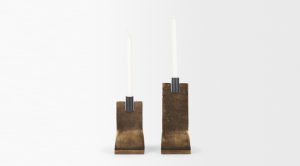 Polli Candle Holders Gold