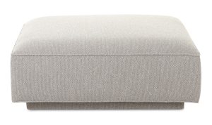 Rosello Ottoman- Grey