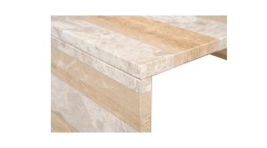 Rosa Coffee Table- Mixed Marble