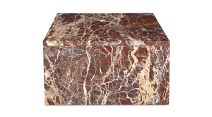 Rosa Coffee Table- Rosso Levanto Marble