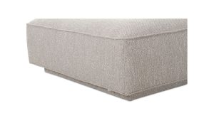 Rosello Ottoman- Grey