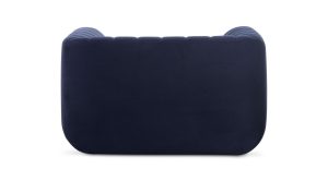 Rosy Lounge Chair- Deep Blue