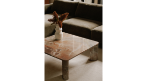 Segment Coffee Table- Orange