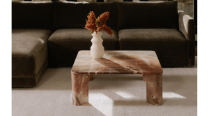 Segment Coffee Table- Orange