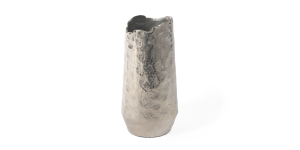 Sloan Metal Vase, Small Nickel (2)