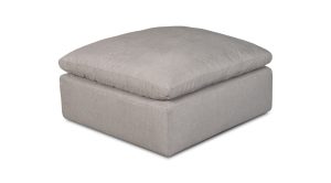 Terra Ottoman- Light Grey