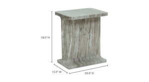 Tullia Accent Table- Taupe (5)