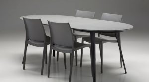 Vata Dining Chair Grey