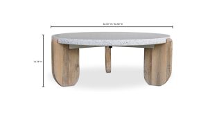 Wunder Coffee Table- White