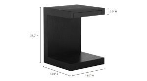 Zio Sidetable- Black (7)