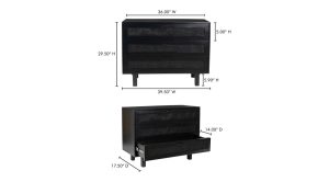 Ashton 3 Drawer Nightstand (4)